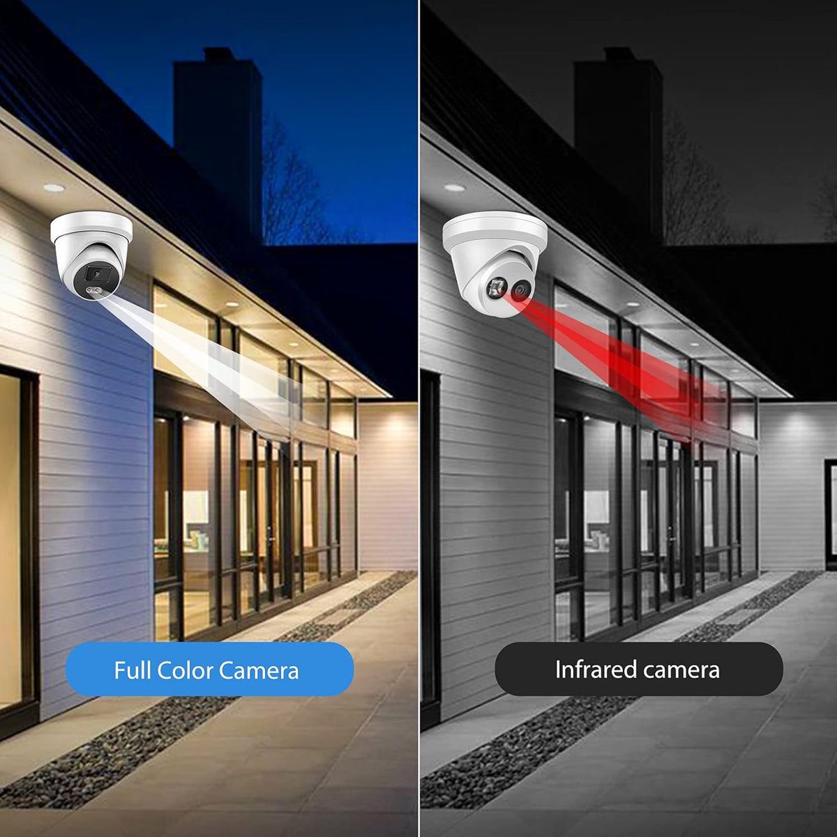 4MP Full-time Color Network Camera with Built-in Microphone, Micro SD Slot W63357