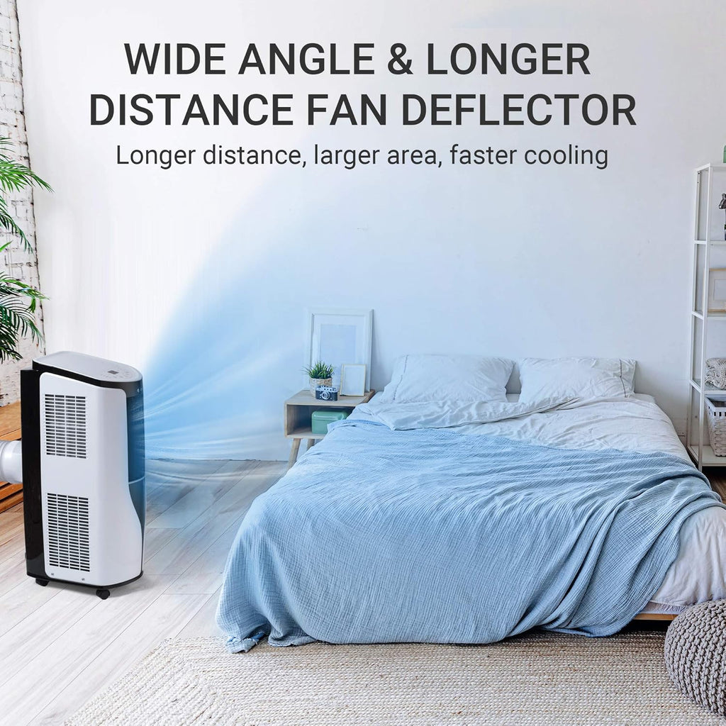 Portable Air Conditioner 10,000 BTU with Remote Control, 3 in 1 Cooling, Dehumidification, Fan F511731