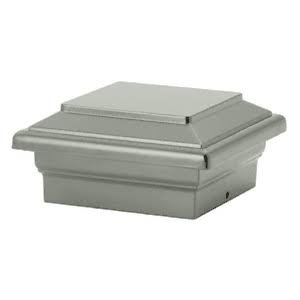 Agate Gray Decorative Post Cap J495978