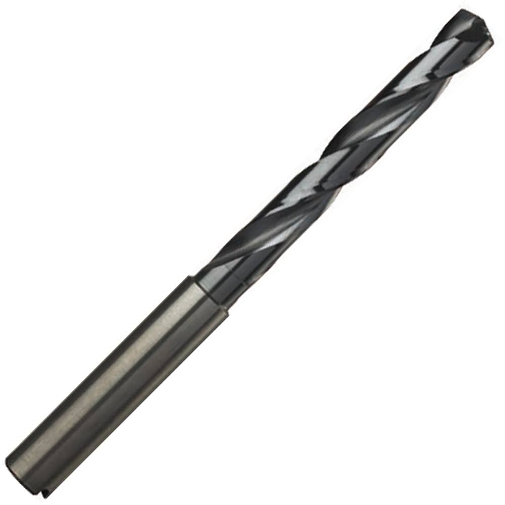 14.3mm 140° Solid Carbide Jobber Drill, Right Hand Cut, Spiral Flute, 133mm OAL P6397