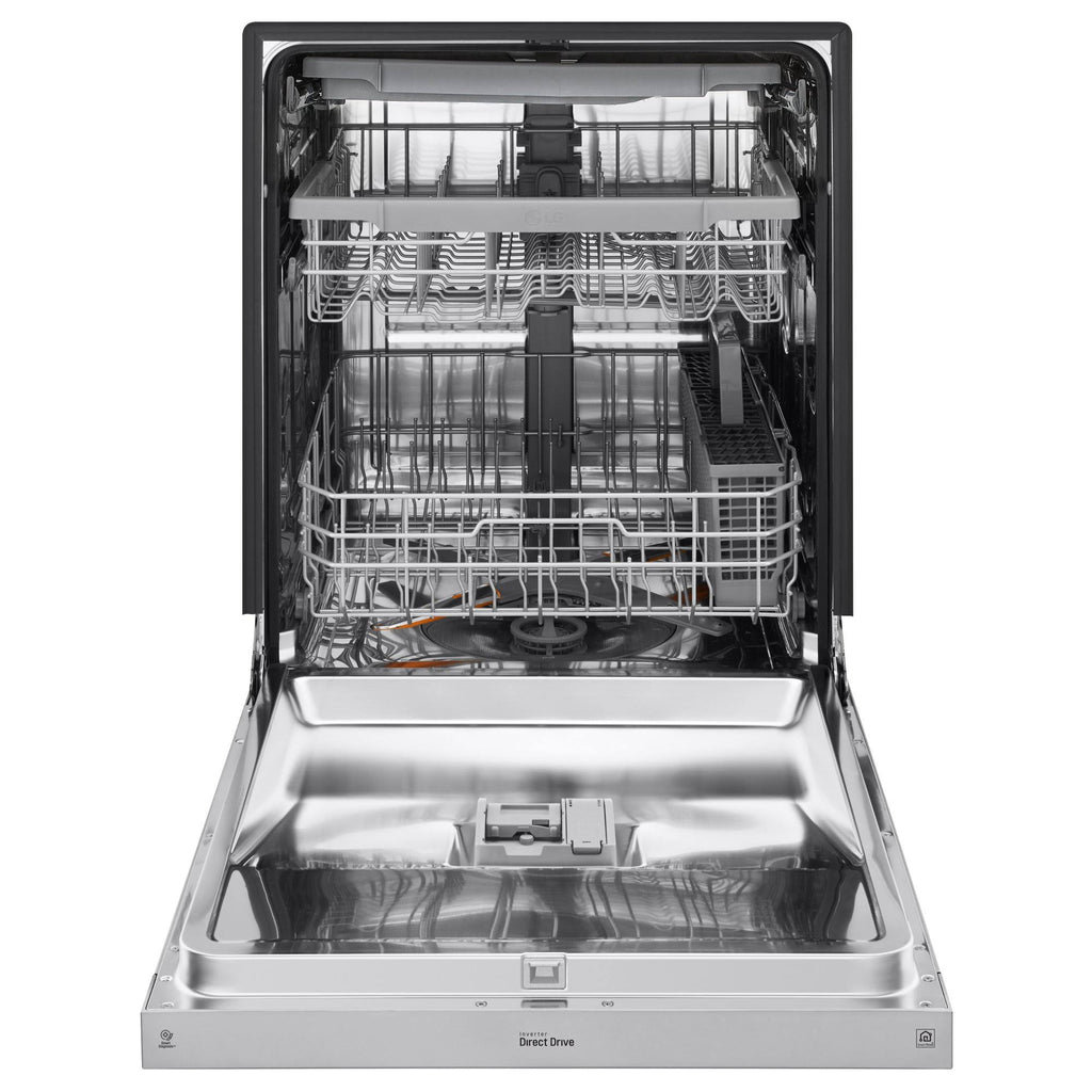 Stainless Front Control Smart Wi-Fi Enabled Dishwasher with Quadwash Q454