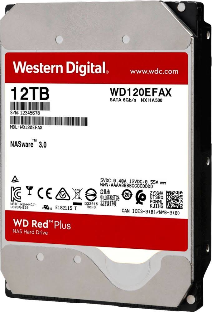 12TB Internal SATA NAS Hard Drive V21253