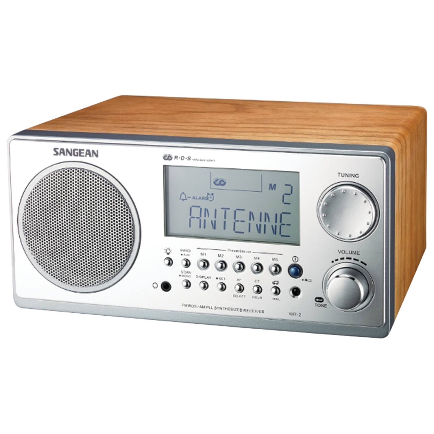 Walnut Wooden Cabinet Table Top Digital Tuning Receiver C7032
