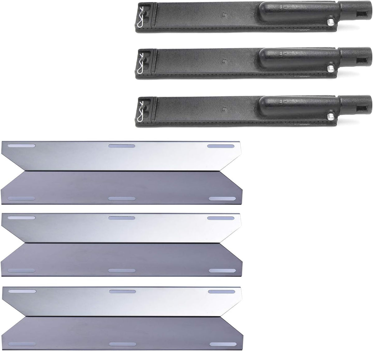 17 3/4” Heat Plates and 15 13/16” Burners Replacement, Pack of 2 N221592