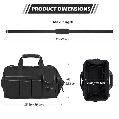 15 Inch Heavy Duty Tool Bag W417