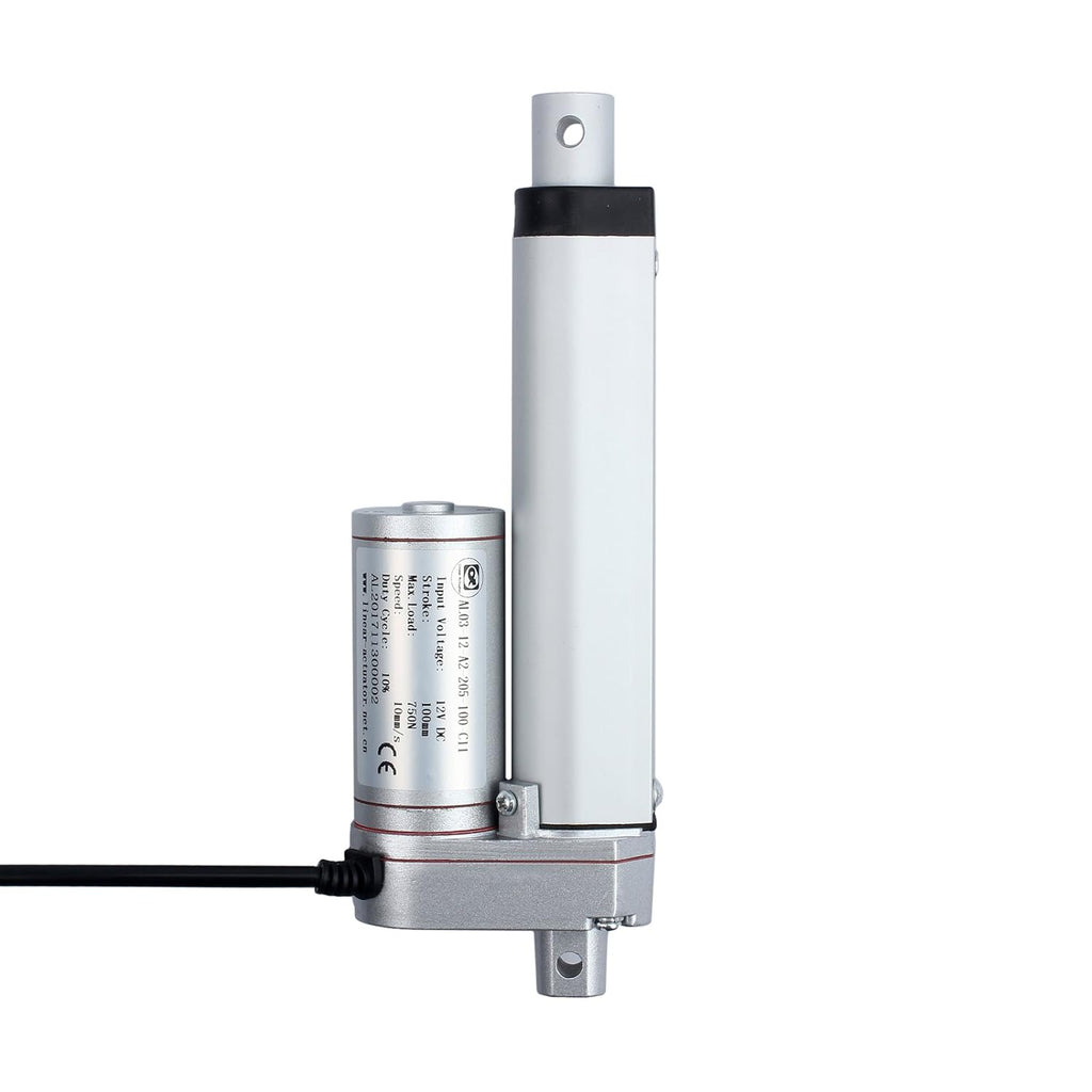 Electric Linear Actuator 100mm 4 Inch Heavy Duty DC 12V 750n 160lbs U93055