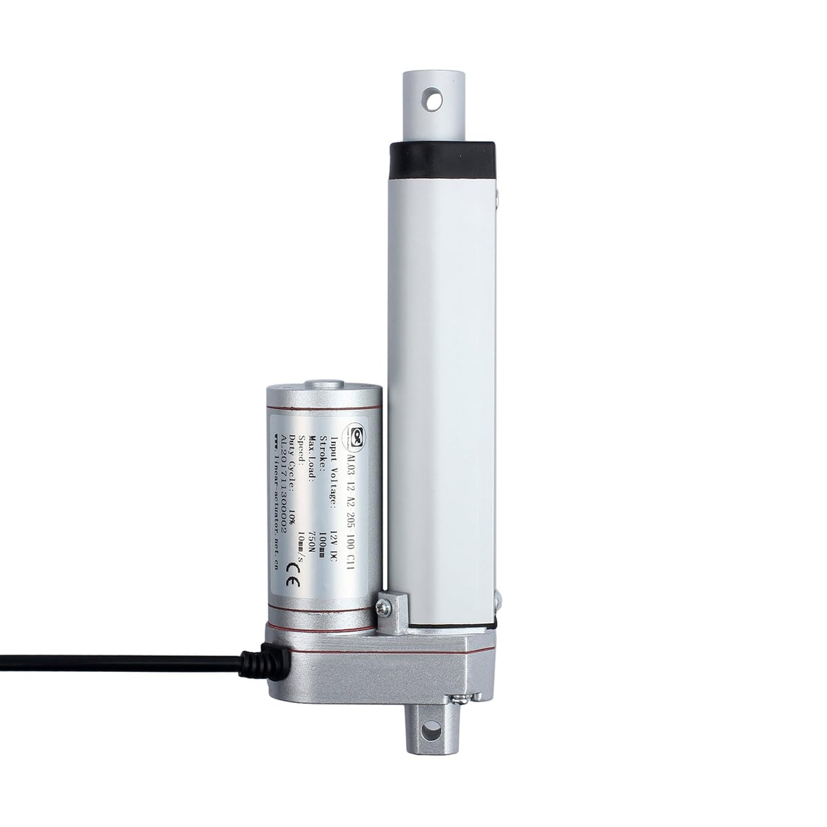 Electric Linear Actuator 100mm 4 Inch Heavy Duty DC 12V 750n 160lbs U93055