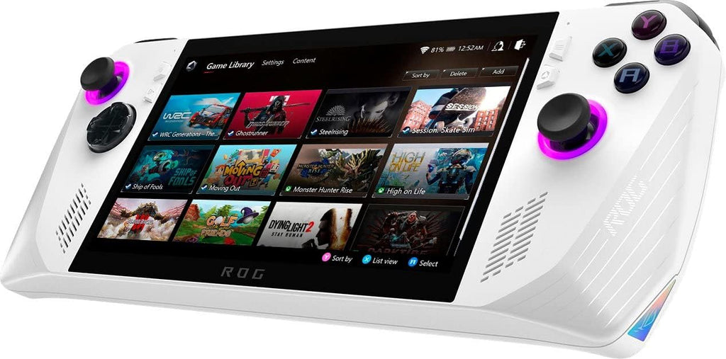 White 7-inch 512GB Gaming Handheld with AMD Ryzen Z1 Extreme Processor Z66995