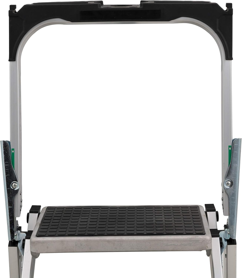 3-Foot Step Stool, 300-Pound Capacity, Silver Q219209