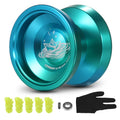 Aluminum Yoyo Ball With Bearing Strings And Glove X597697