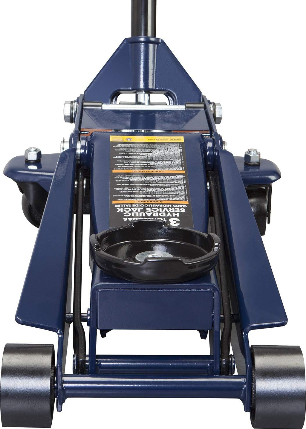 3 Ton Hydraulic Steel Floor Jack with Dual Piston Quick Lift Pump G214