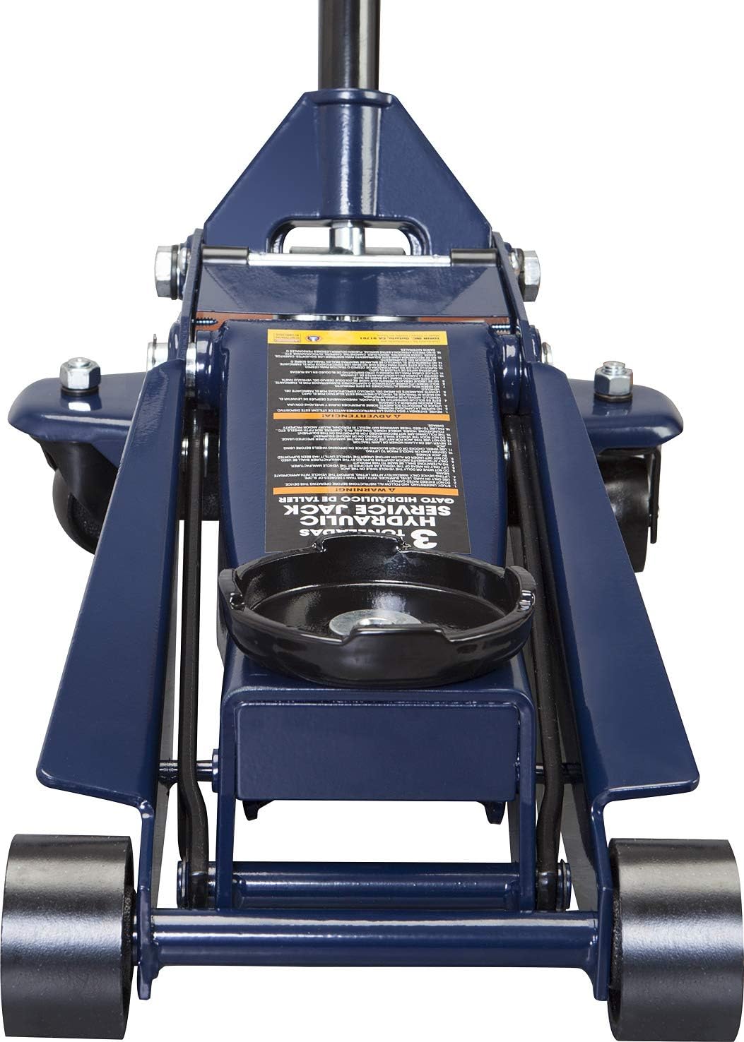 3 Ton Hydraulic Steel Floor Jack with Dual Piston Quick Lift Pump G214