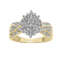 10KT Yellow Gold Marquise Diamond Ring A42364