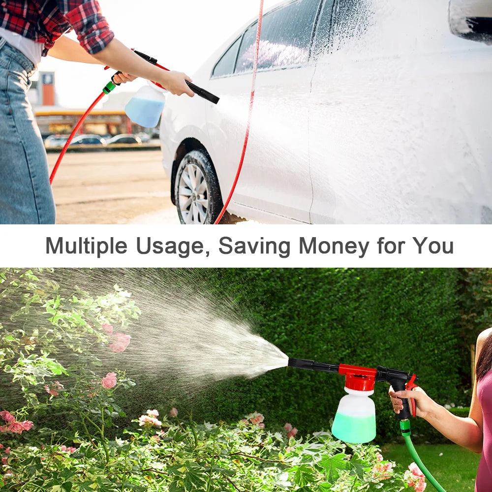 Adjustable Dial Foam Sprayer with 1 Liter Bottle A59237