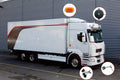 Blind Spot Detection Ultrasonic Sensor Monitoring System for Truck Trailer C8616