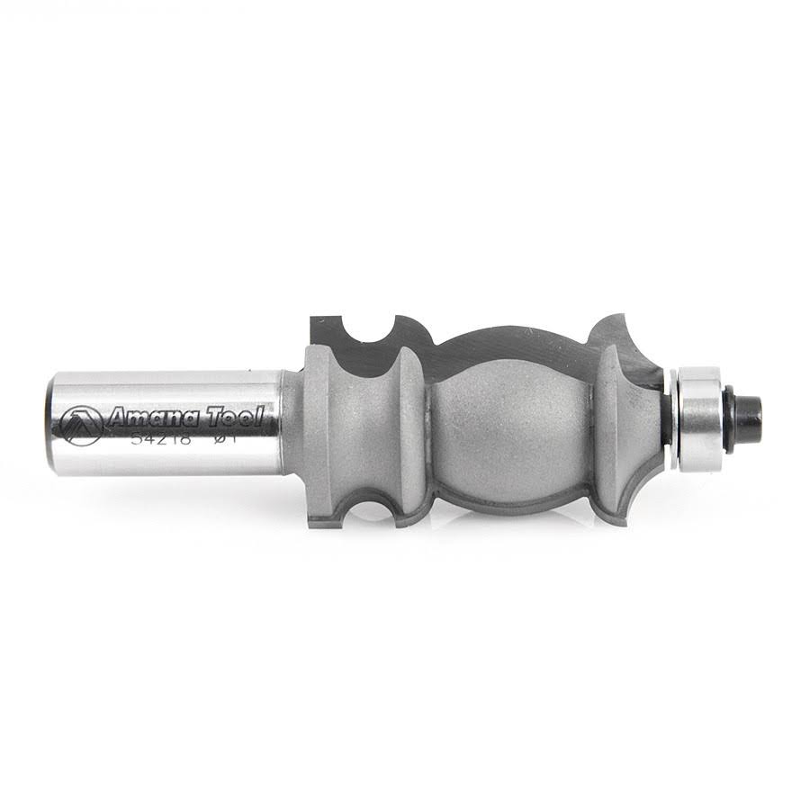 Carbide Tipped Classical Architectural Molding 9/64 x 3/32 x 3/4 x 9/32 Radius x 1 inch Dia x 1-3/4 x 1/2 Shank I467