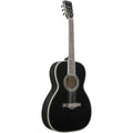 Black Grand Concert Acoustic Guitar V202