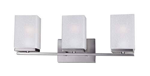 3-Light Chrome Bath Light G968