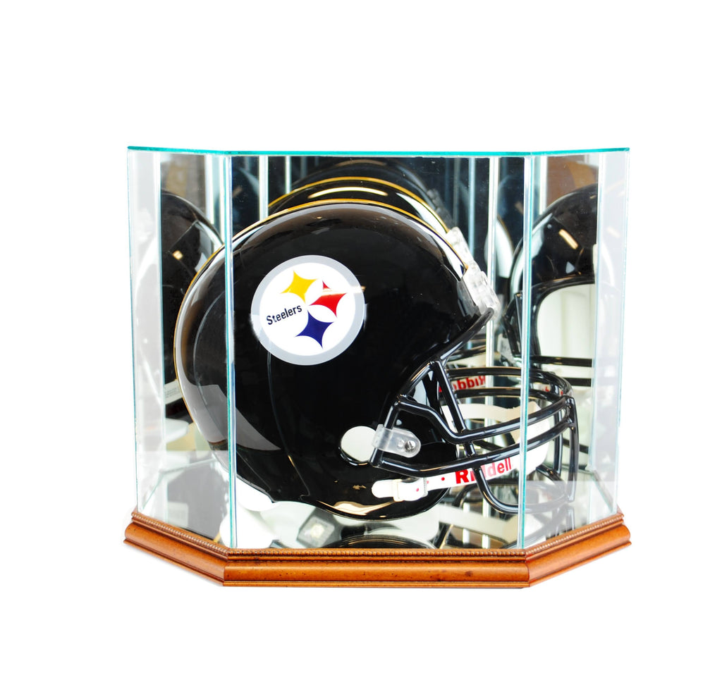 Full Size Football Helmet Glass Display Case Z34150