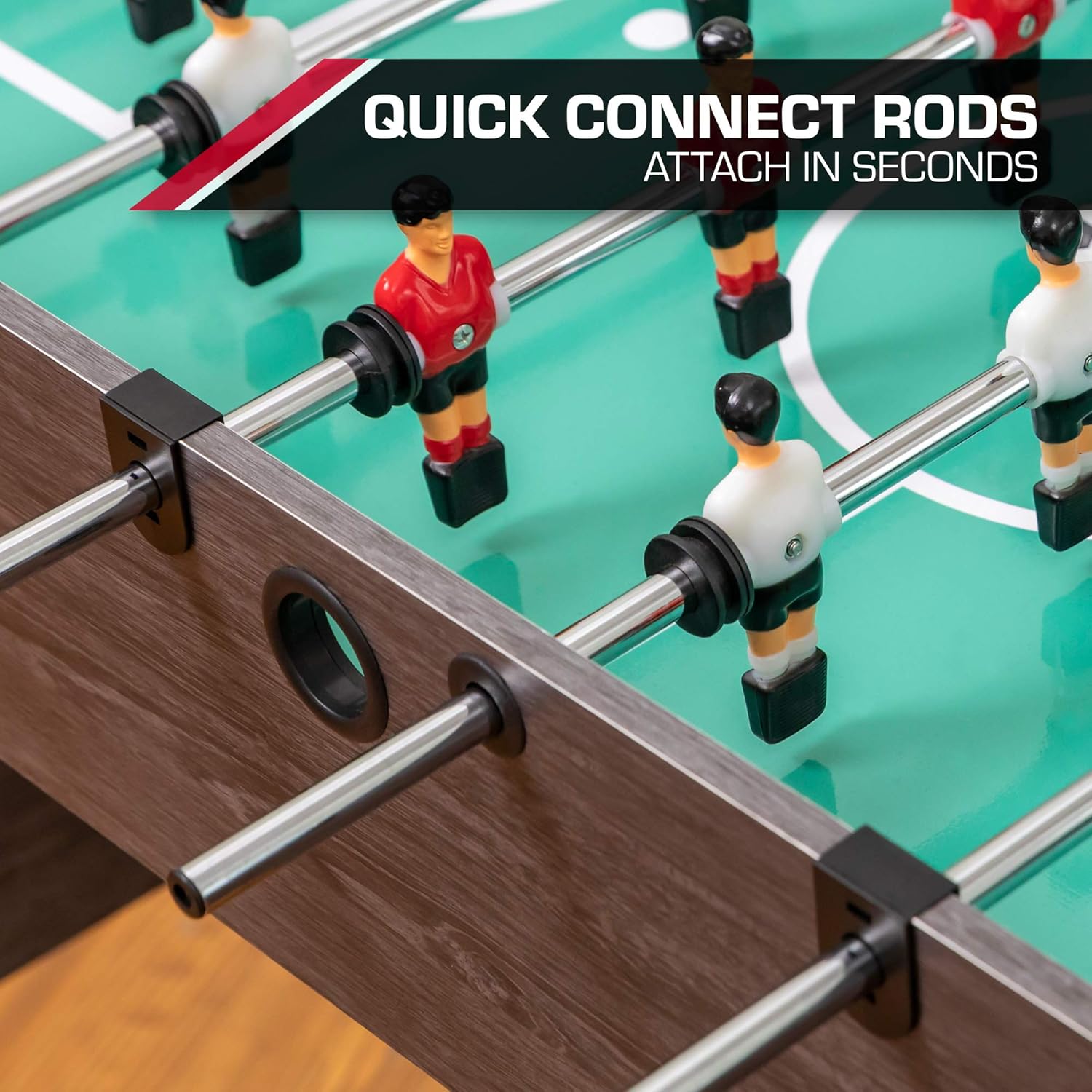 48" Mid-Size Indoor Foosball Table, Grey G715153