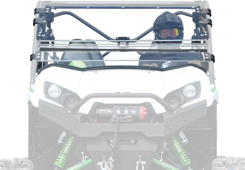 1/4 Thick Polycarbonate Flip Windshield H844
