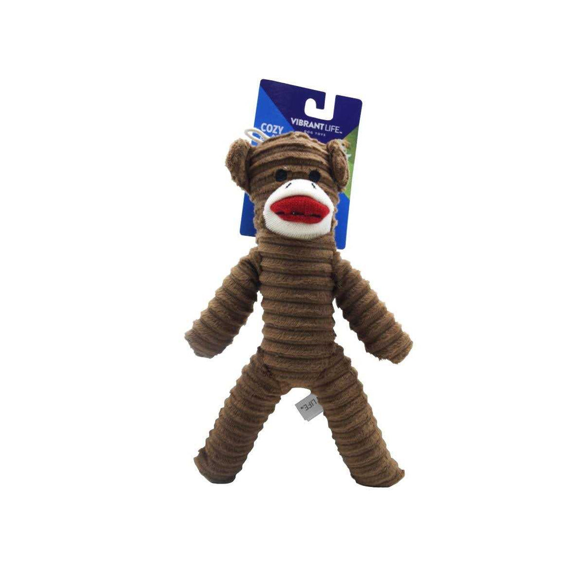 Sock Monkey Dog Toy X5374