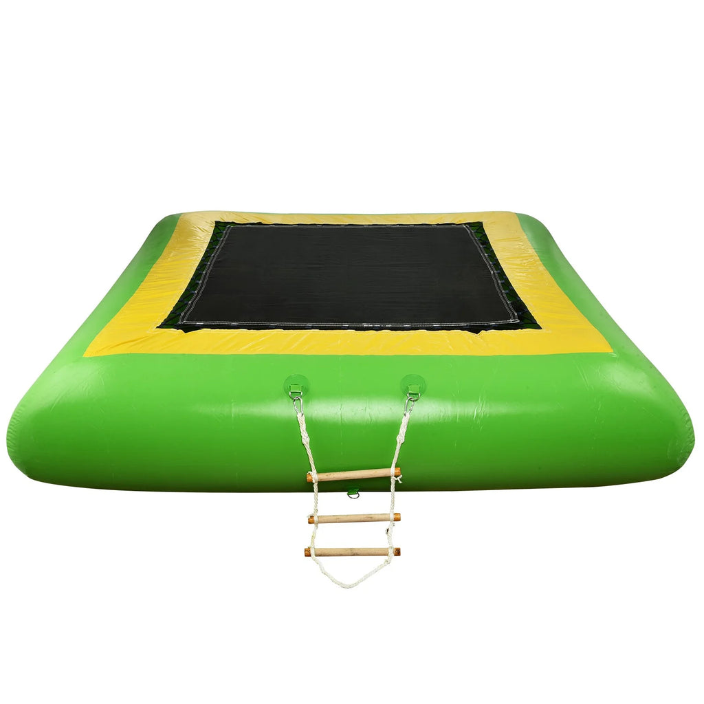 10Ft Inflatable Trampoline Bounce Swim Platform X1100