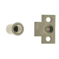Solid Brass Mini Ball Catch, Satin Nickel R117