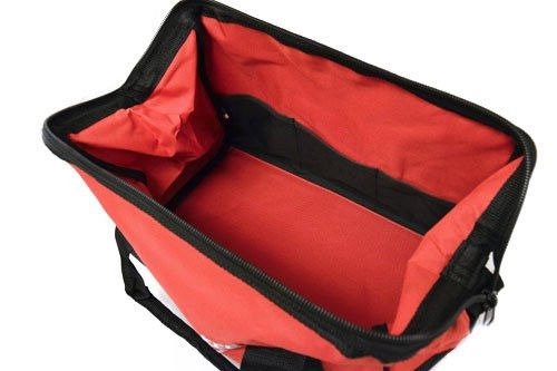 17 Inch Heavy Duty Canvas Tool Bag with 6 Interior Pockets D953560