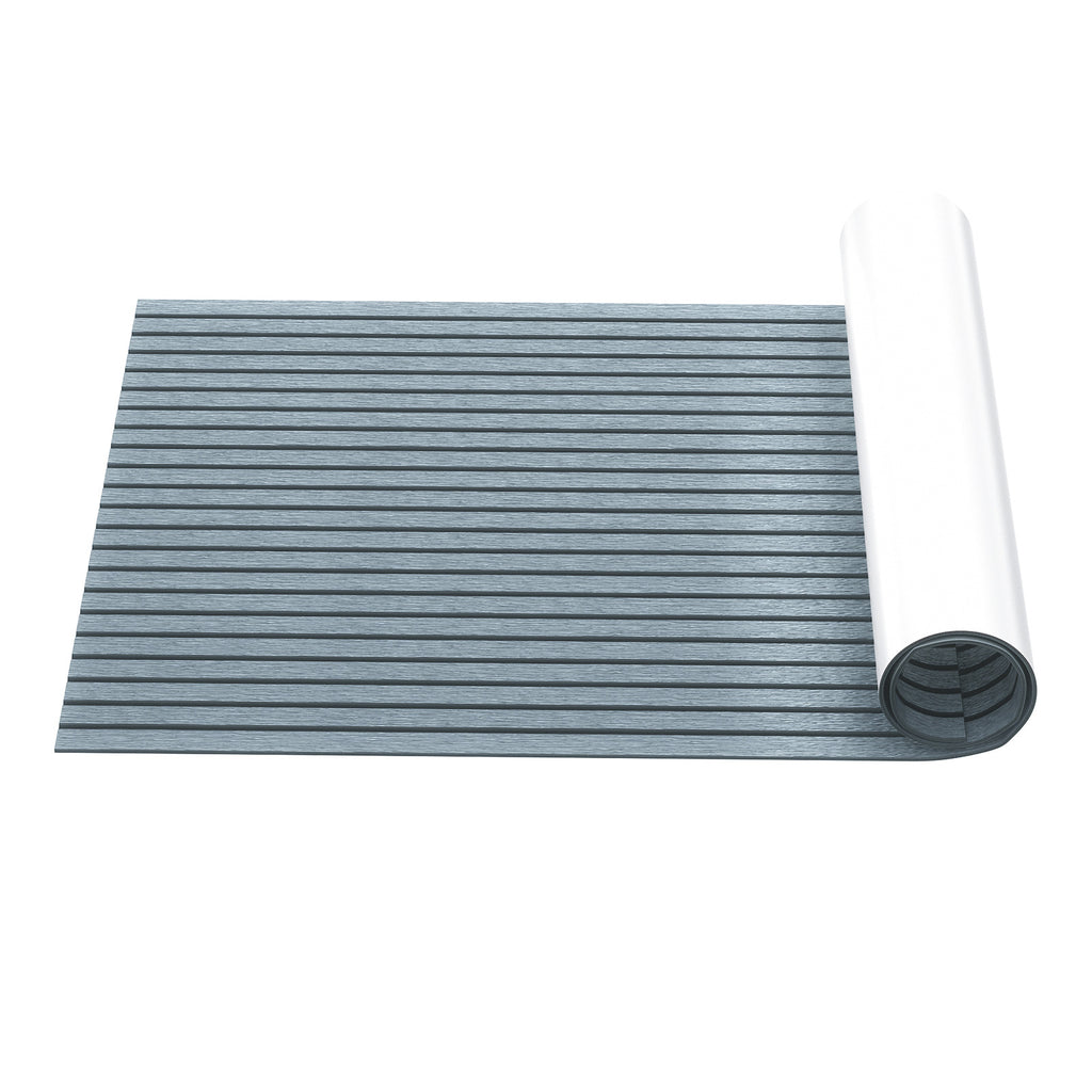94.5 X 47.2 Inch EVA Foam Faux Teak Boat Decking Sheet 5MM Thick Non-Skid Self-Adhesive X9749