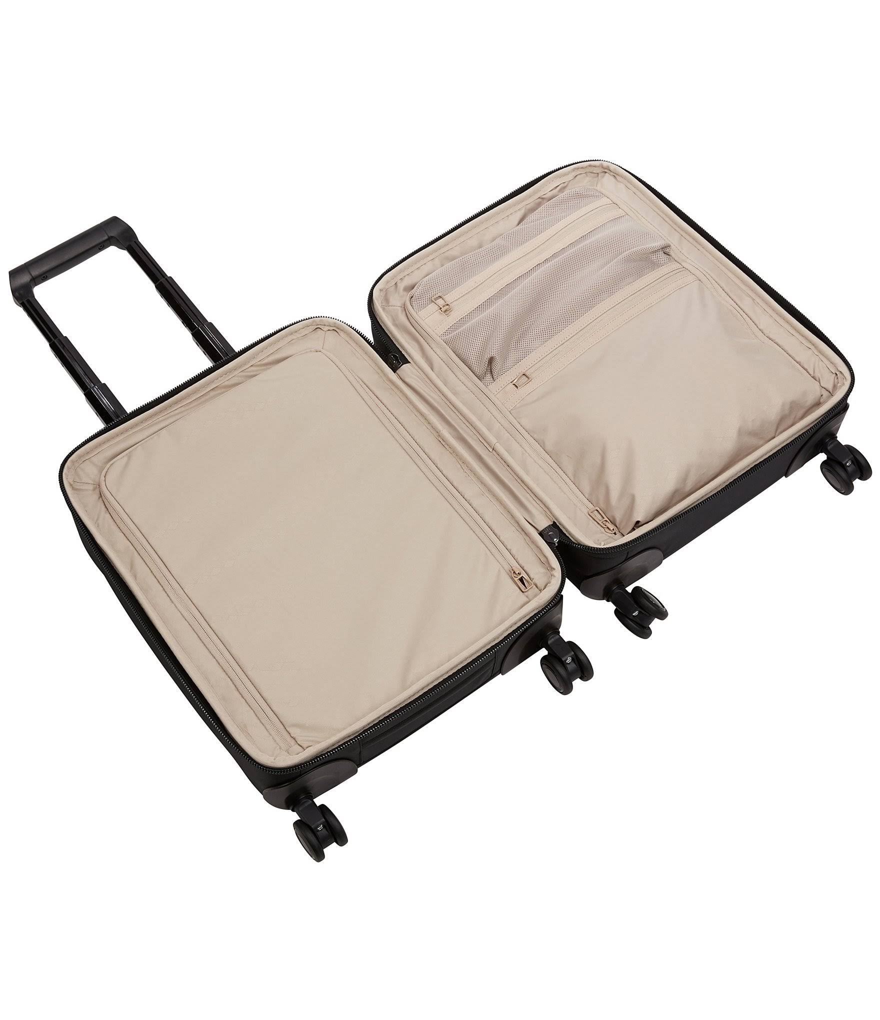 Compact Carry on Spinner Black U8759
