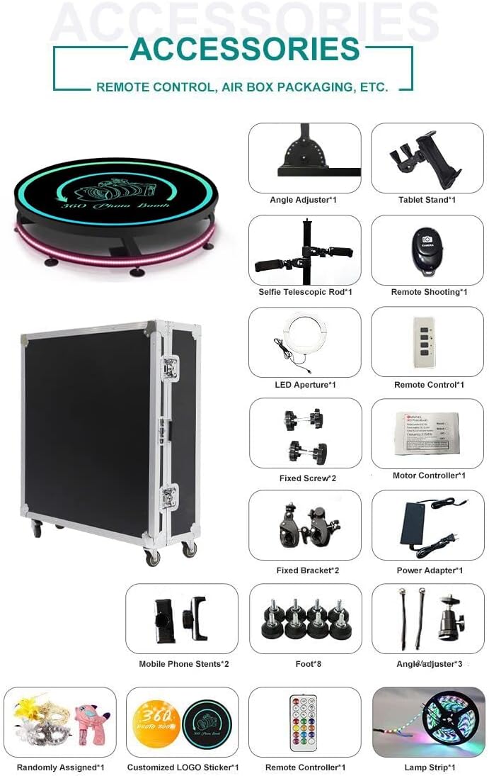 360 Photo Booth Machine (26.8”) P727