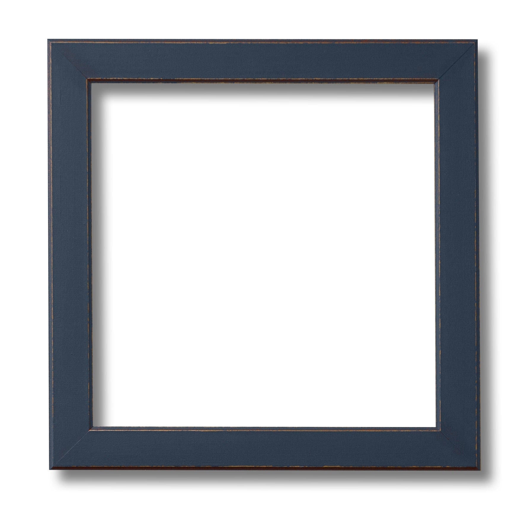 Dark Blue Beveled Edge Wood Frame Y771694