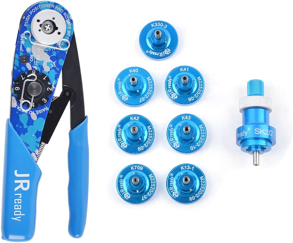 Adjustable Indent Crimp Tools with Positioner Kit M299