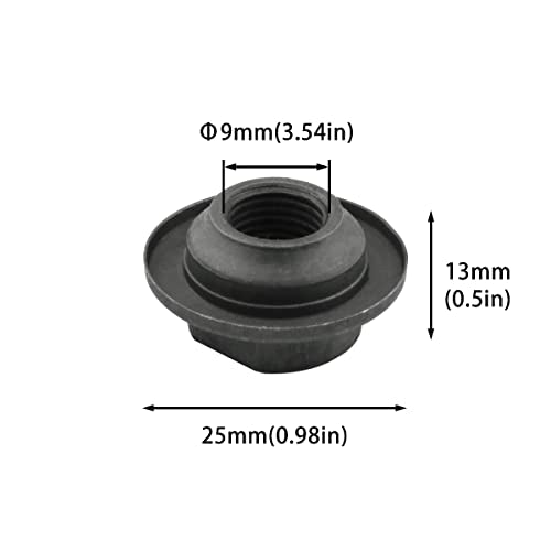 4pcs Bike Axle Nuts B601866