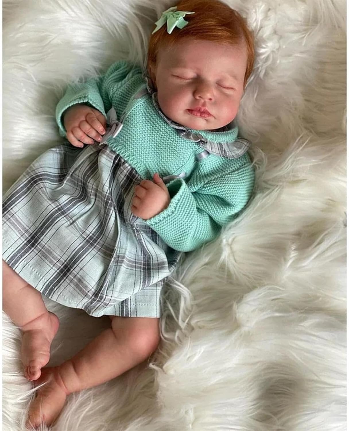 20 Inch Soft Body Realistic Blond Hair Baby Doll N730367