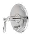 Balanced Pressure Tub & Shower Diverter Plate with Handle Antique Nickel H3479