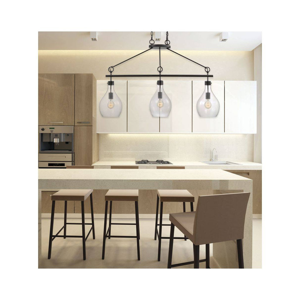 Oiled Bronze 3 Light Island H20264