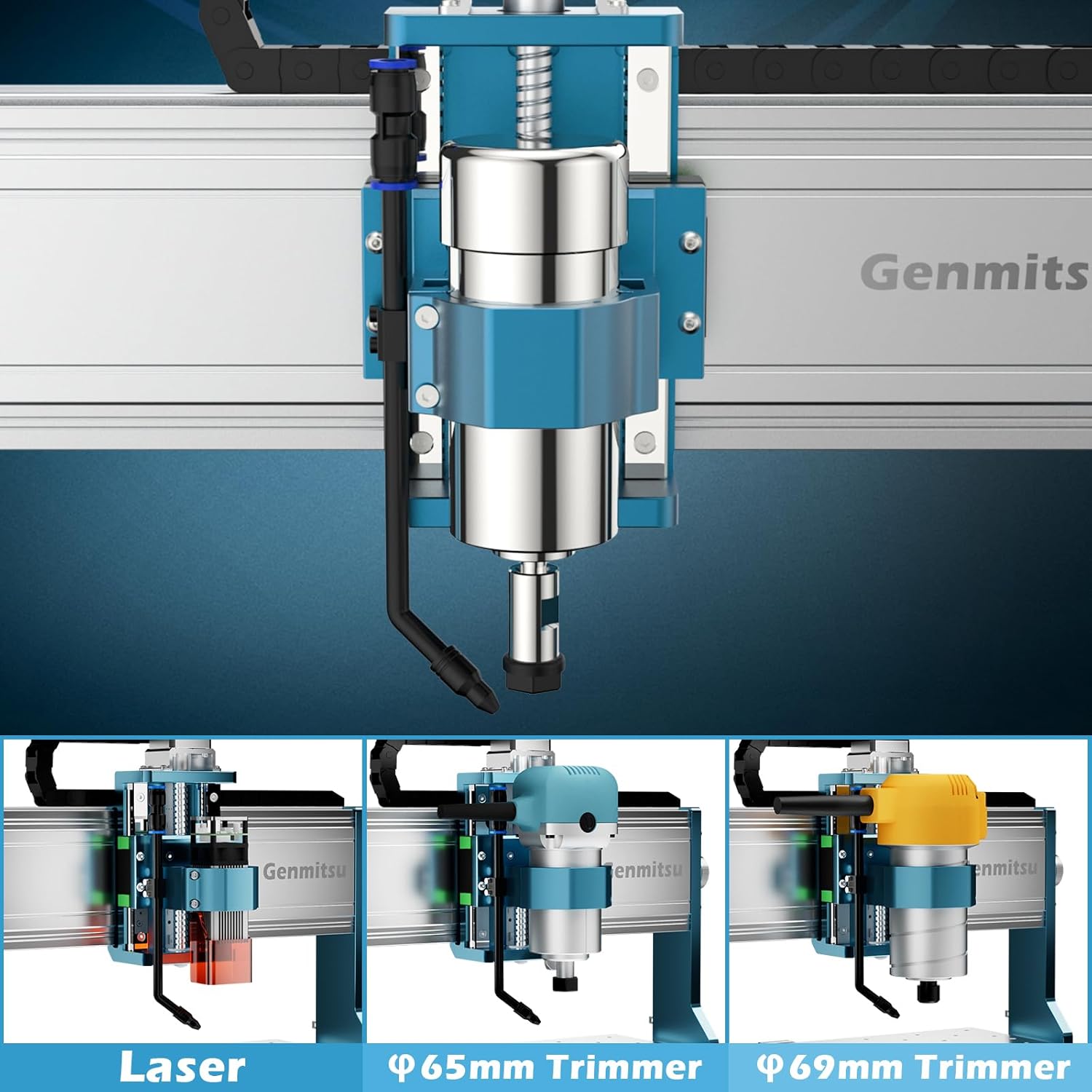 CNC Router Machine with Linear Guide & Ball Screw Motion, 360 x 300 x 12mm F60346