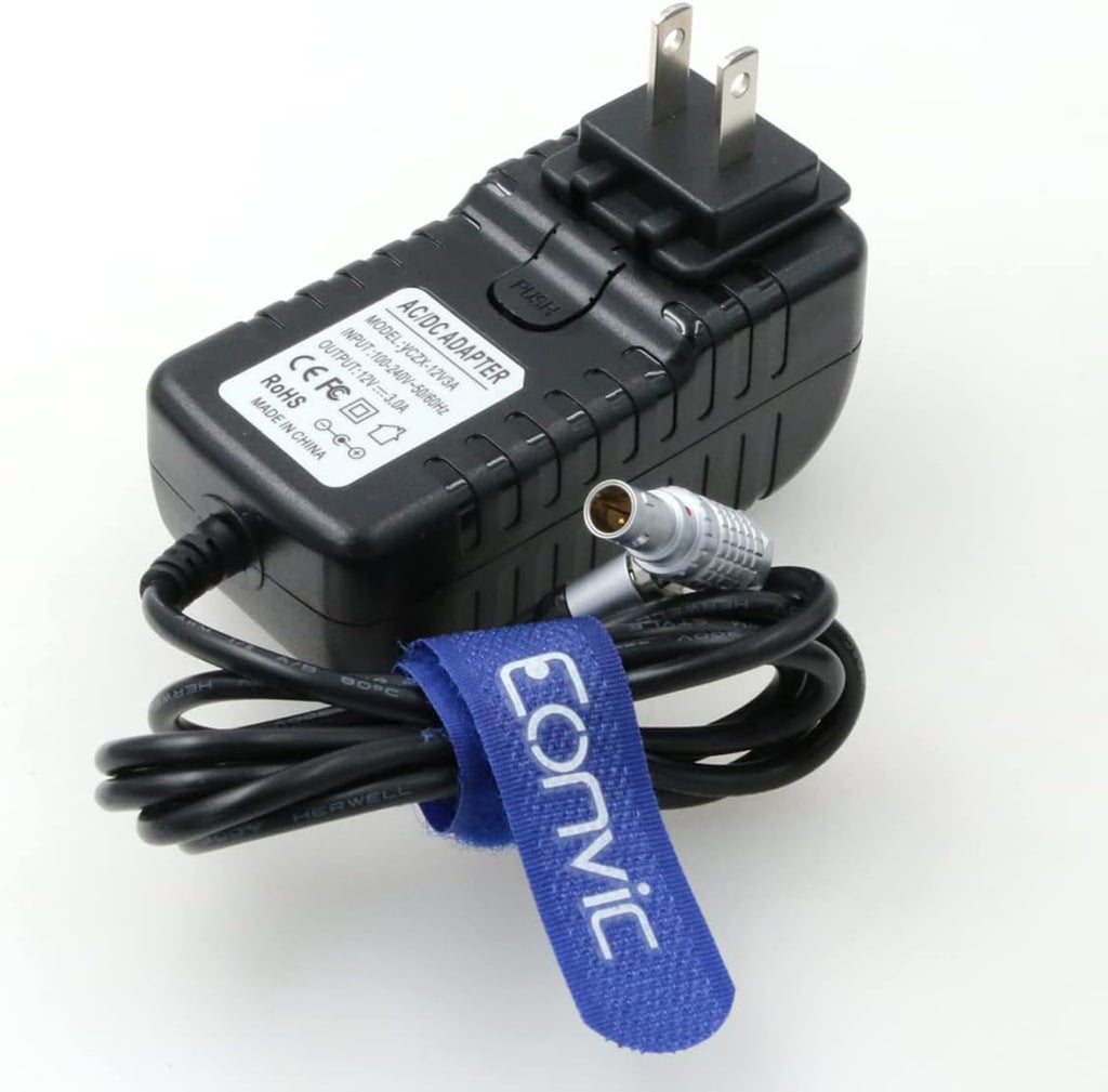 Right Angle 2 Pin to AC Power Adapter Cable with US EU Plugs K9564
