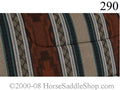 Tan/Red Saddle Pad C405837