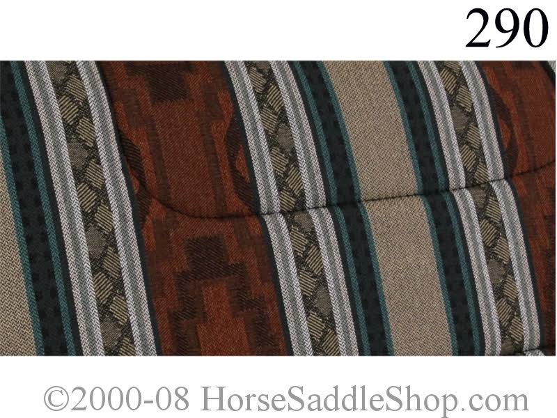 Tan/Red Saddle Pad C405837