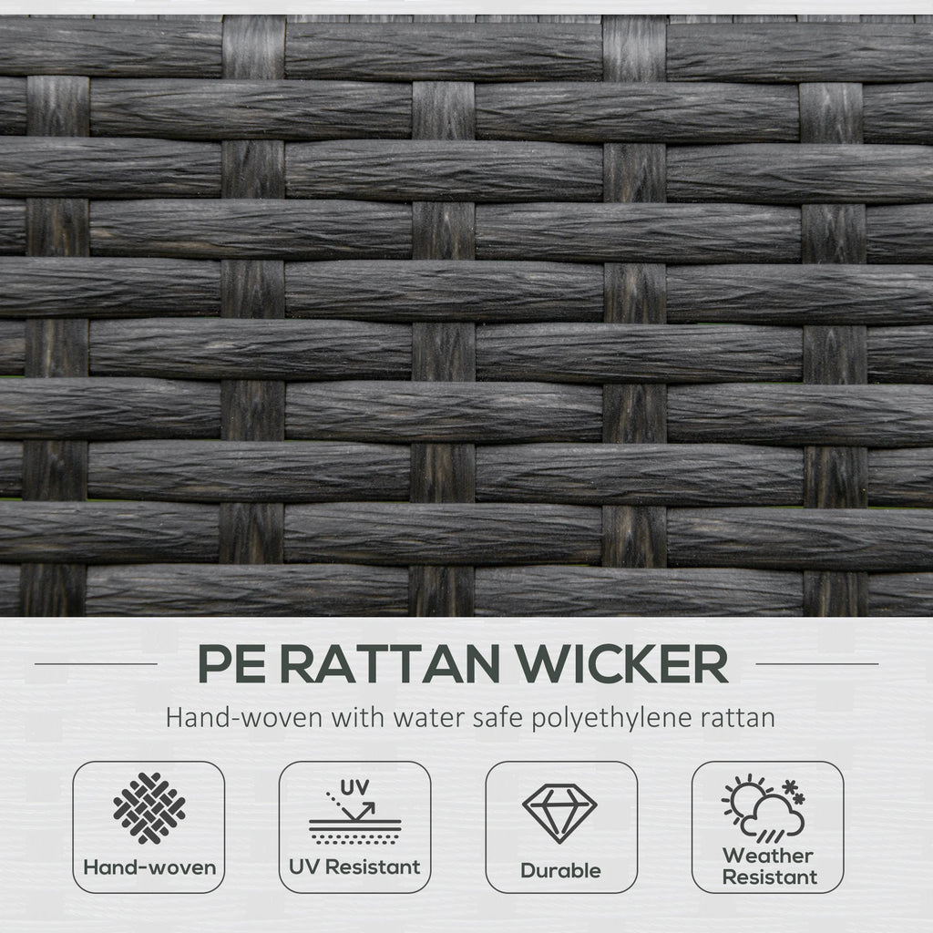 Rattan Rock Chair with Aluminum Frame N165