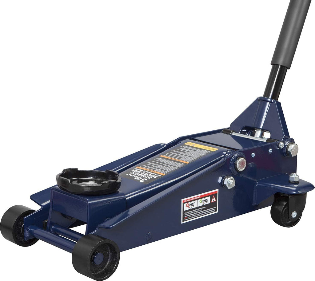 3 Ton Hydraulic Steel Floor Jack with Dual Piston Quick Lift Pump G214