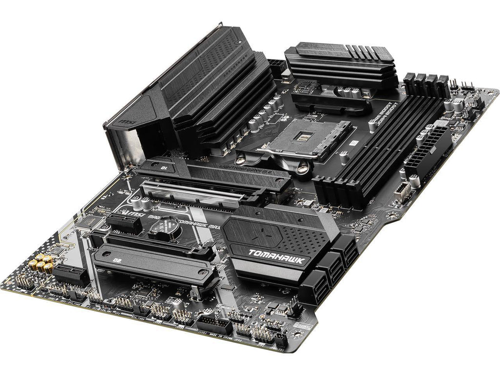 MAG B550 Tomahawk MAX WiFi Gaming Motherboard AMD AM4 DDR4 PCIe 4.0 SATA 6Gb/s M.2 USB 3.2 Gen 2 HDMI DP ATX Wi-Fi 6E AMD Ryzen 5000 Series Processors Factory Refurbished Q472