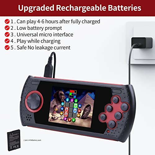 Handheld Game Console with 230 Classic Retro Video Games Z584