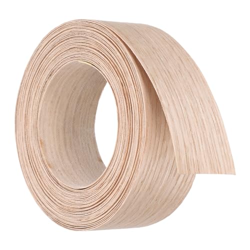 Wood Veneer Edge Banding, 1 1/2 Inch x 25 Ft Red Oak X65656