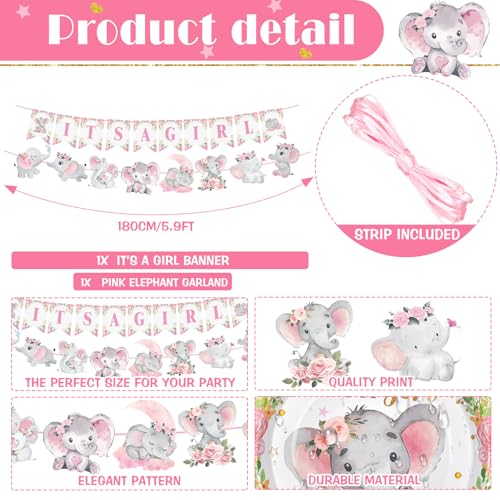 405 Pcs Blue Baby Shower Tableware Set with Plates, Napkins, Cups, Tablecloth, Banner D207772