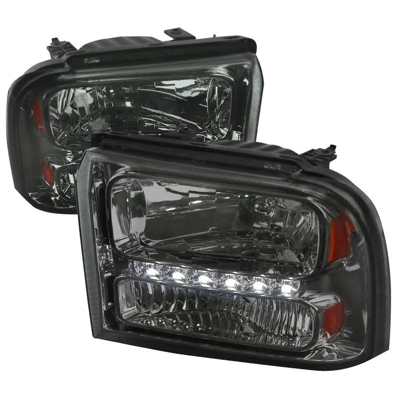 Smoke Euro Headlights with LED Z6336