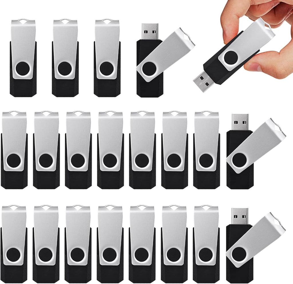 10 Pack 32GB USB 3.0 Flash Drives, Black S40614